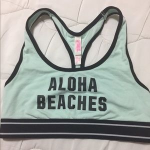 BRAND NEW VS PINK COTTON SPORTS BRA